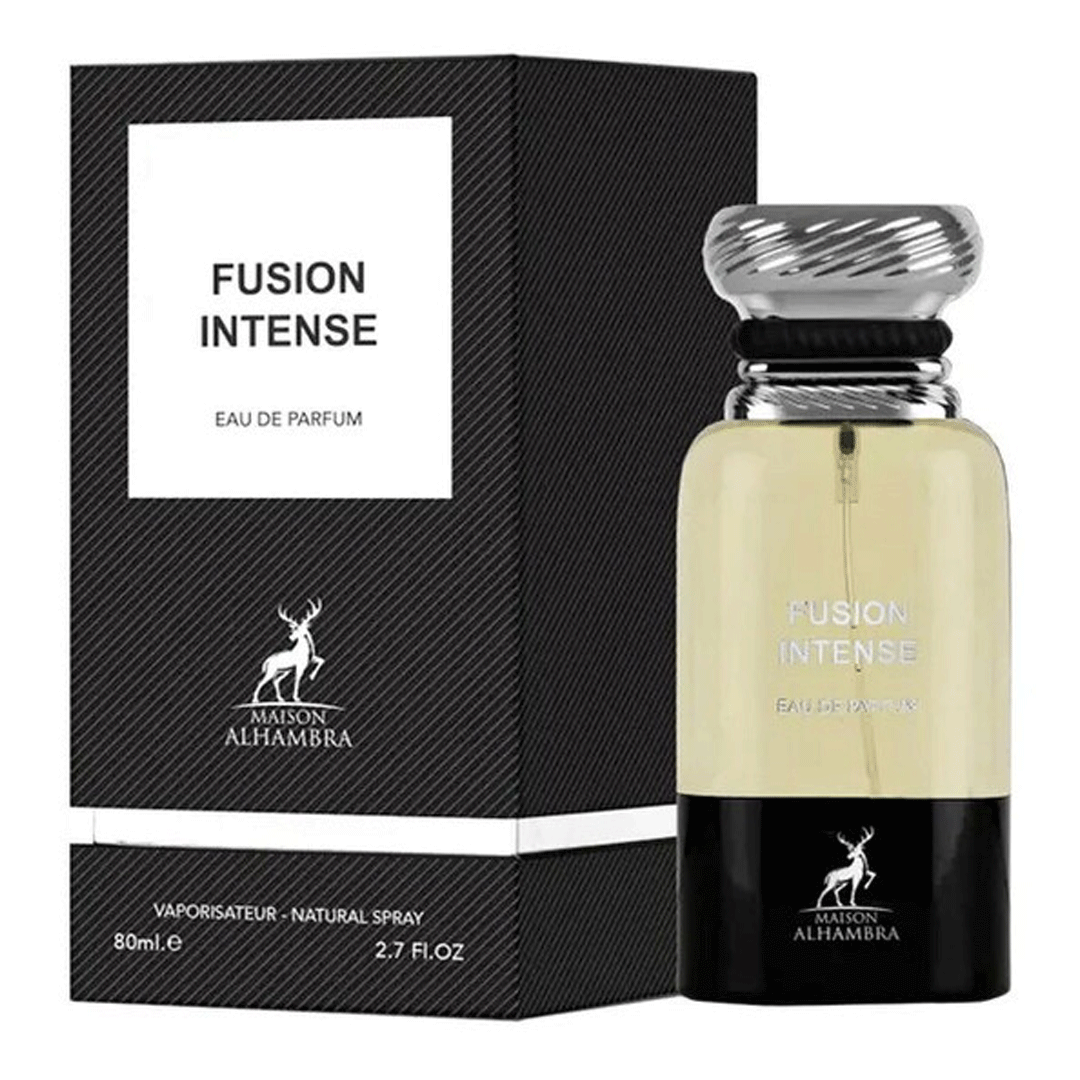 الهامبرا فيوجن انتنس - Alhambra Fusion Intense EDP-M&W (80ml)