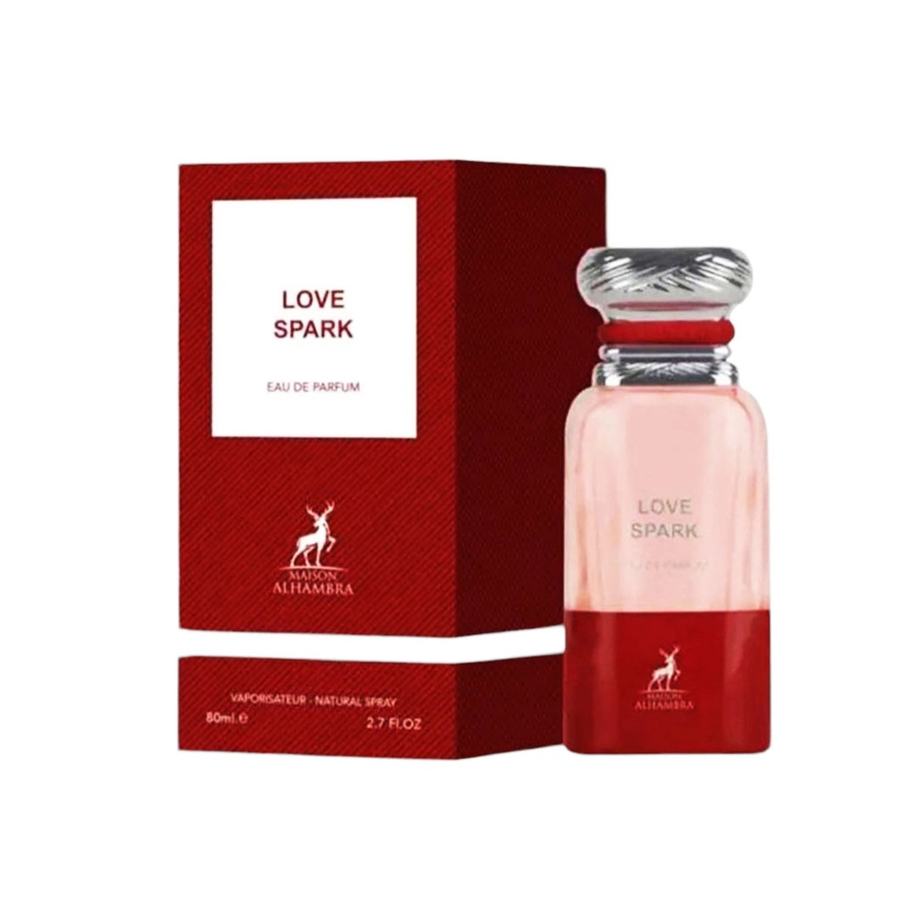 الهامبرا لوف اسبارك - Alhambra Love Spark EDP-M&W (80ml)