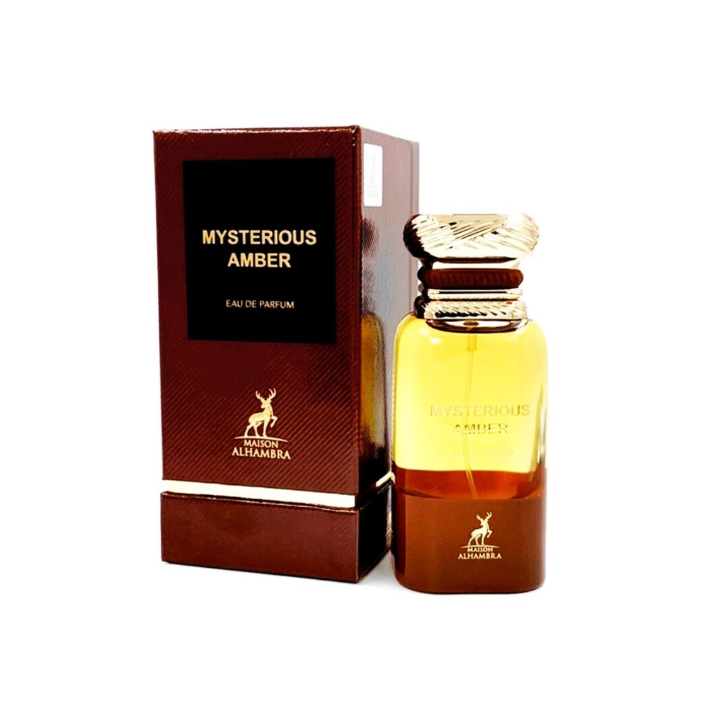 الهامبرا ميستريوس عنبر - Alhambra Mysterious Amber EDP-M&W (80ml)