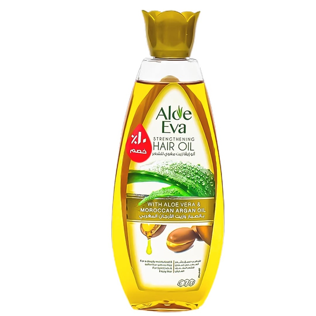 الو ايفا زيت صبار&لوز - Aloe Eva Oil Aleo Vera&Almond (100ml, discount 10%)