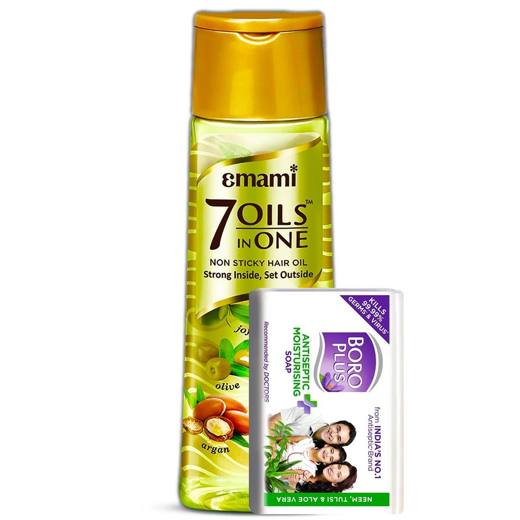 امامى 7 اويلز ان ون - Emami 7 Oils In One (100ml, +Soap)