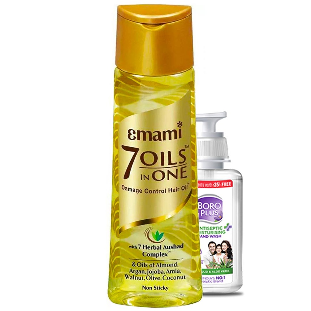 امامى 7 اويلز ان ون - Emami 7 Oils In One (200ml, +hand gel)