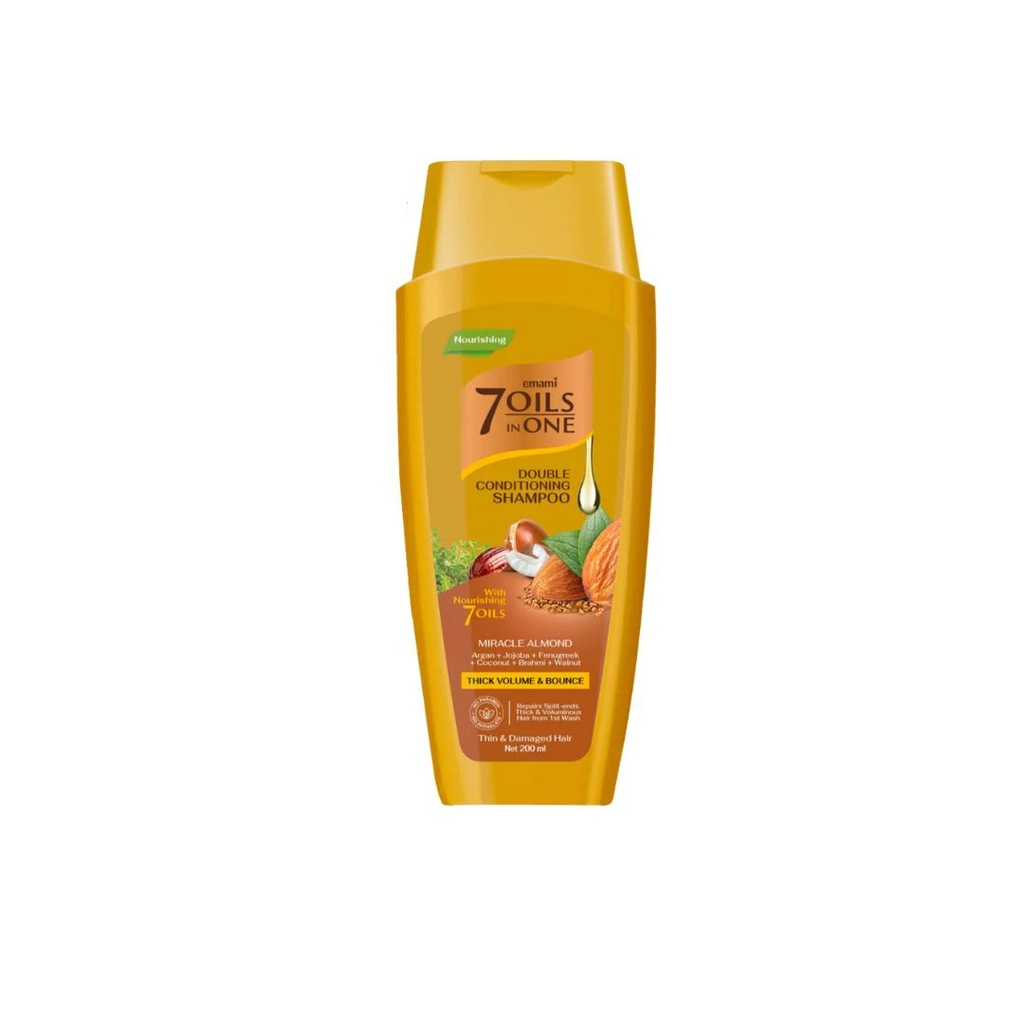 امامى 7 اويلز ان ون شامبو لوز - Emami 7 Oils In One Shampoo Almond (200ml)