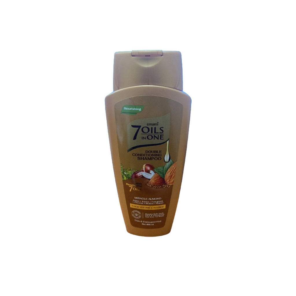 امامى 7 اويلز ان ون شامبو لوز - Emami 7 Oils In One Shampoo Almond (400ml)