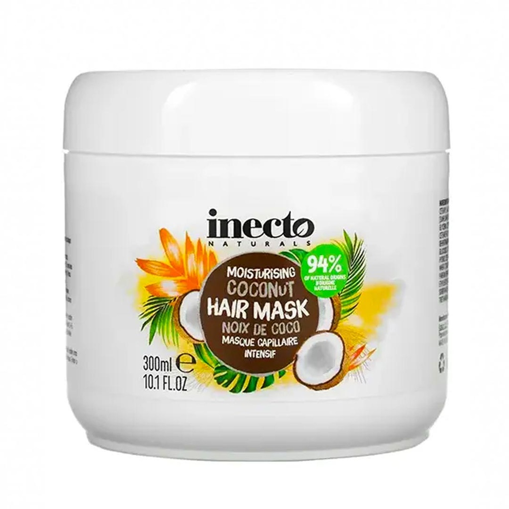انيكتو حمام كريم - Inecto Hair Mask (300ml, Coconut)