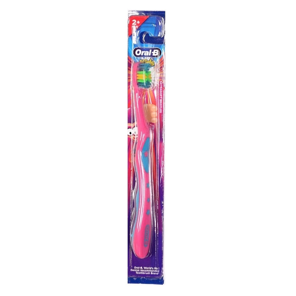 اورال بى فرشاة اطفال - Oral-B Brush Kids (Extra Soft, +2Y)