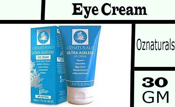 اوزناتشورالز كريم العين هالات - Oznaturals Eye Cream halos (30ml)