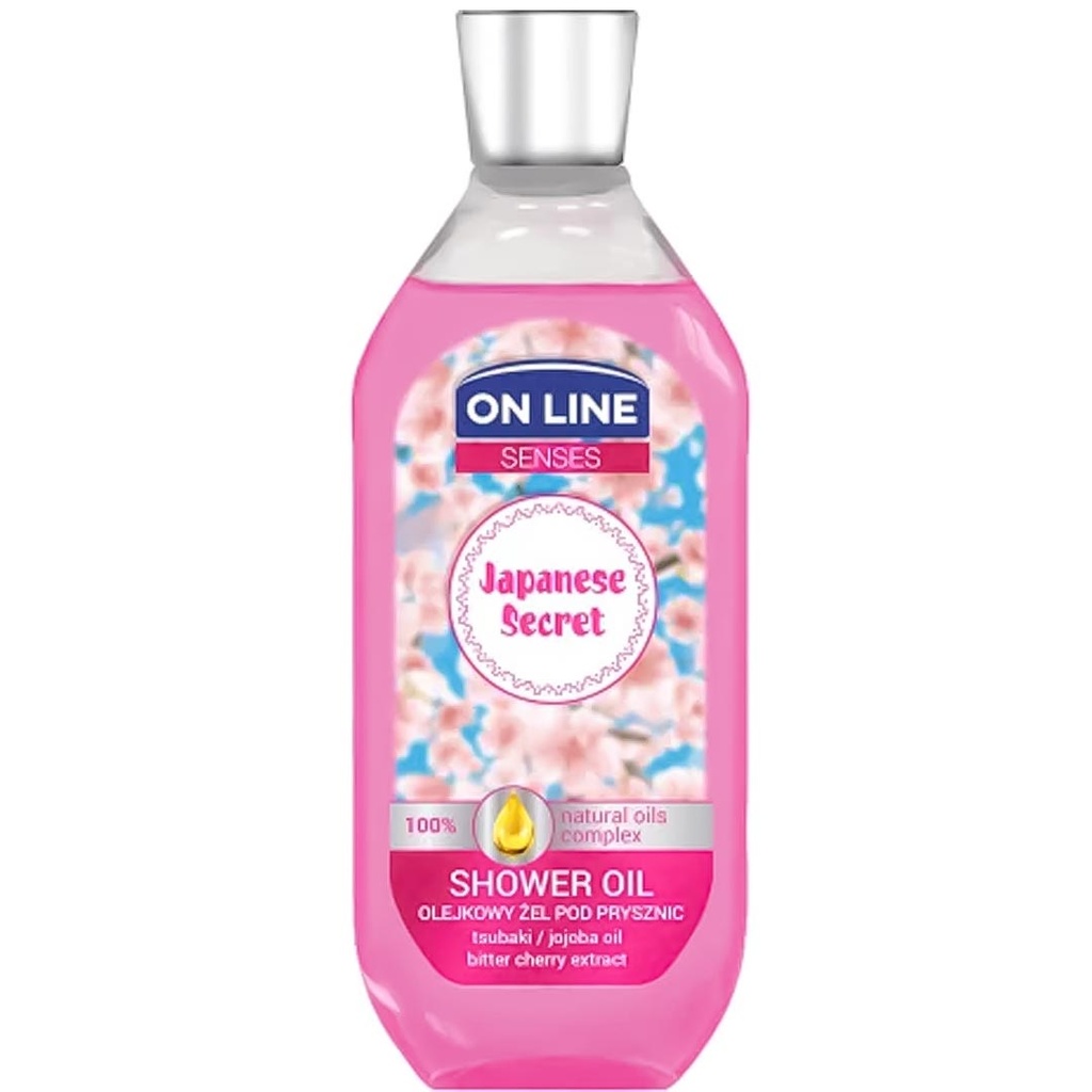 اون لاين زيت شاور - On line Shower Oil (500ml, Japanese Secret)