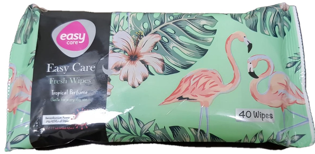 ايزى كير مناديل - Easy Care Wipes (Wet, Tropical, 40PC)