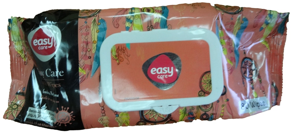 ايزى كير مناديل - Easy Care Wipes (Wet, Gardinia, 80PC)