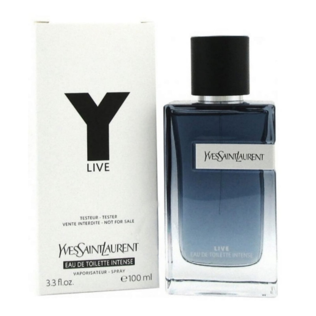ايف سان لوران Y لايف تستر - Yves Saint Laurent Y Live Tester EDT-M Intense (100ml)