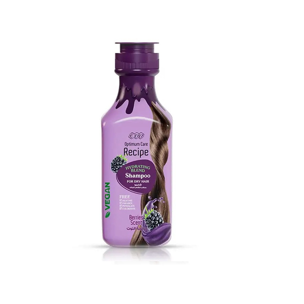ايفا اوبتيموم كير ريسبى شامبو توت - Eva OPtimum Care recipe Shampoo Berries (360ml)