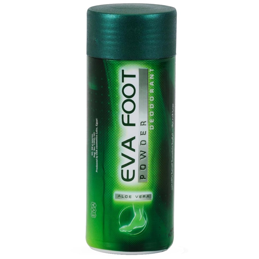ايفا بودرة قدم - Eva Foot Deodorant (50 g, AleoVera)