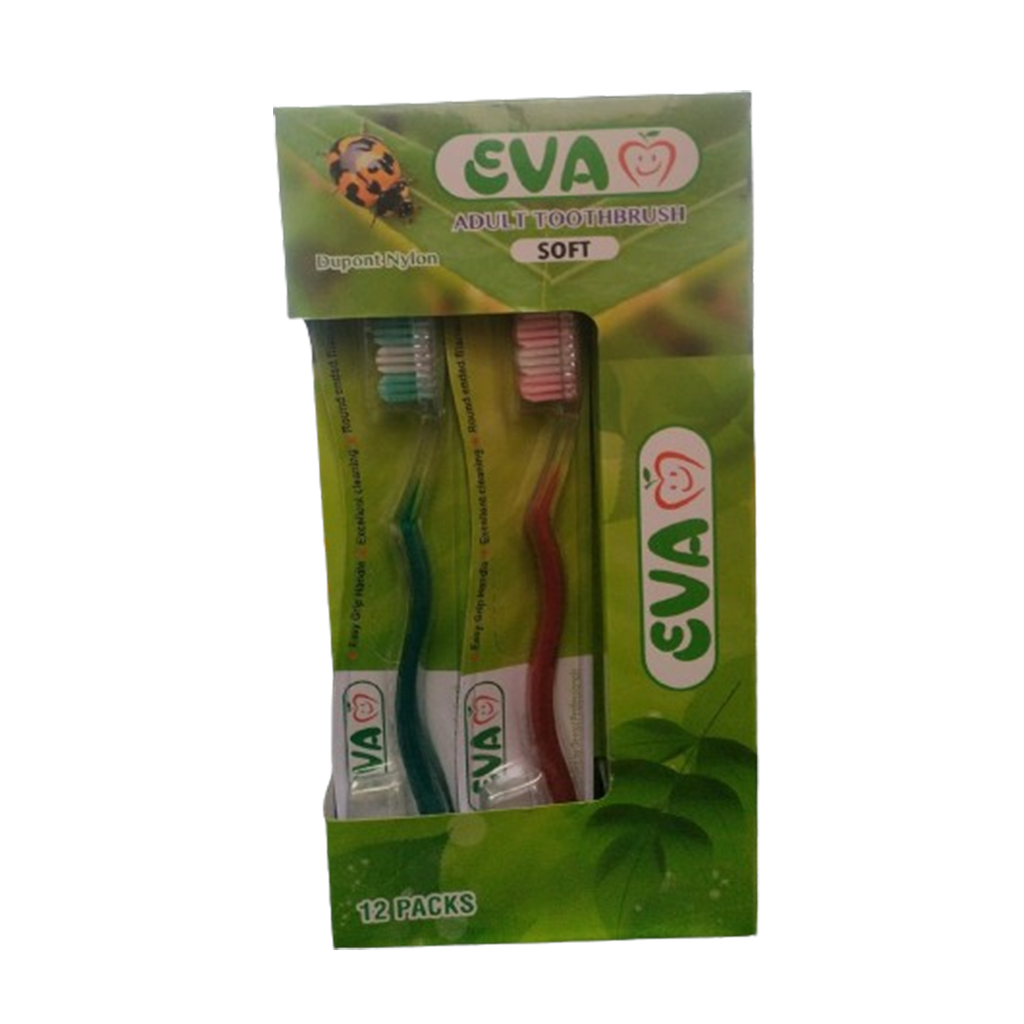 ايفا فرشاة اسنان - Eva Tooth Brush (Senior, No:Z11+Cap, Soft)