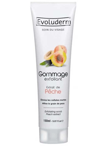 ايفولوديرم مقشر - Evoluderm Scrub (150ml, Peach)