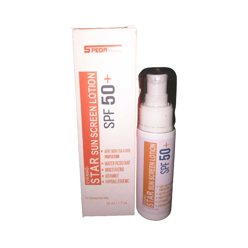 ايفيننج ستار صن سكرين لوشن - Evening Star Sunscreen Lotion (50ml, 50)