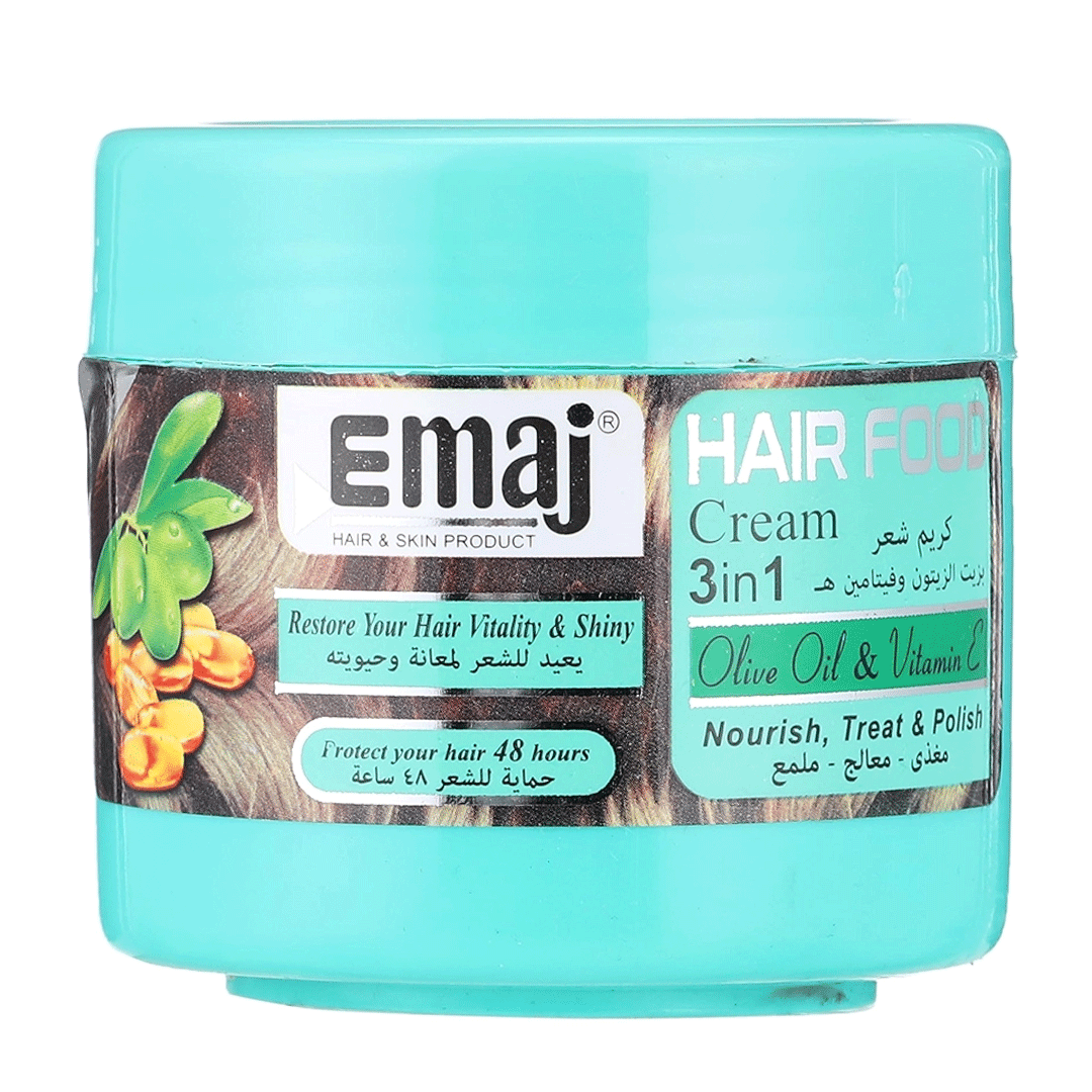 ايماج - Emaj (Hairfood, 280g, Olive)