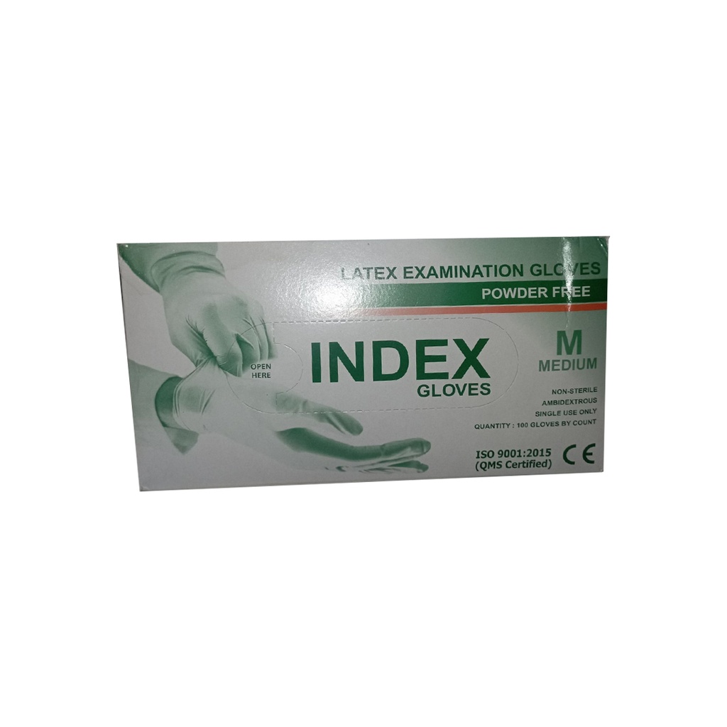 ايندكس لاتكس - Index Latex M 100Psc (M)