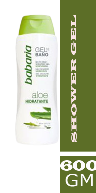 باباريا شاور - babaria Shower (600ml, AleoVera)