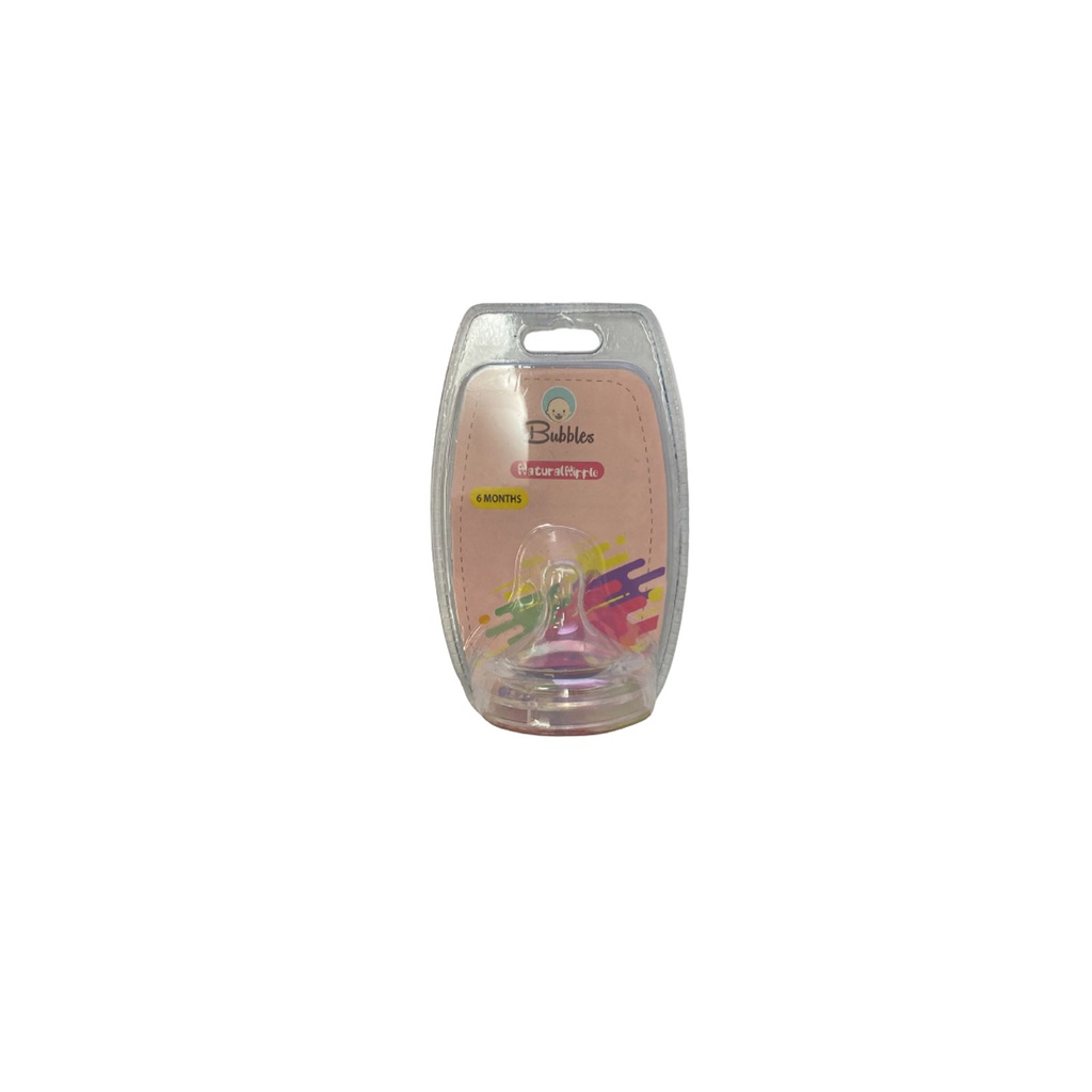 بابلز حلمة ناتشورال - Bubbles Natural Nipple (6Mns)