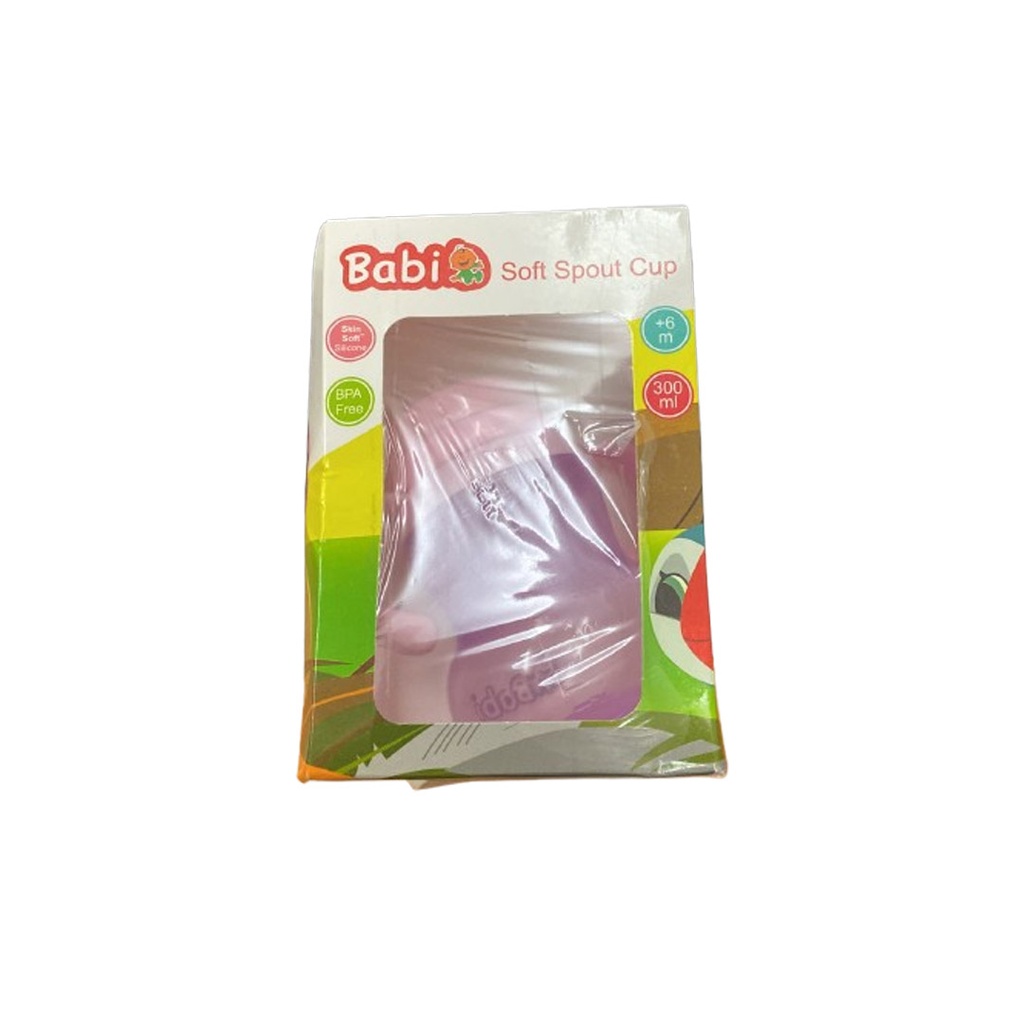 بابى كوب حلمة سوفت - Babi Cup Soft Spout (300ml, No:MO-220)