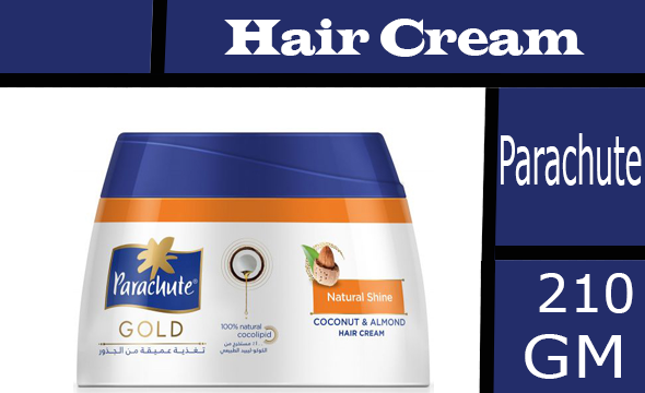 باراشوت كريم - Parachute Cream (210ml, Natural Shine, without)