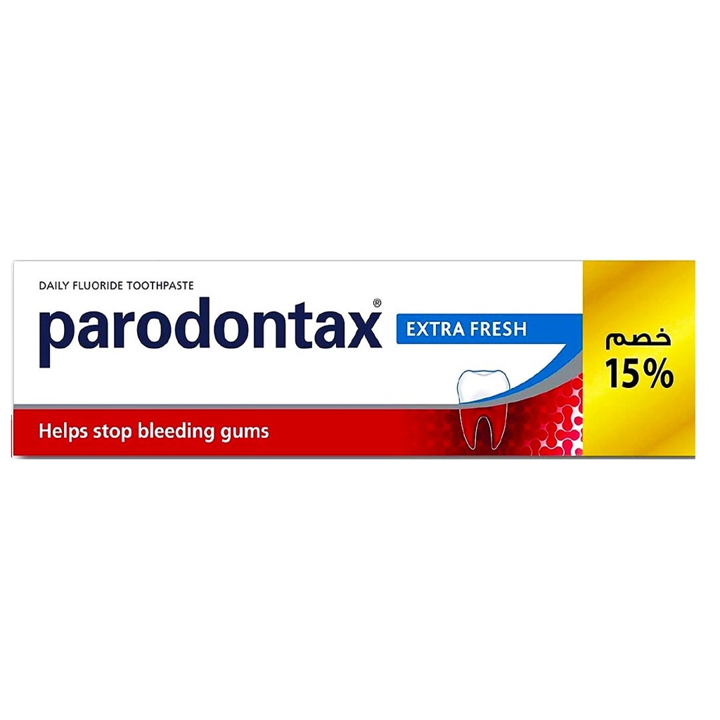 بارودونتكس معجون اسنان - Parodontax Tooth Paste (100ml, Extre Fresh, discount 15%)