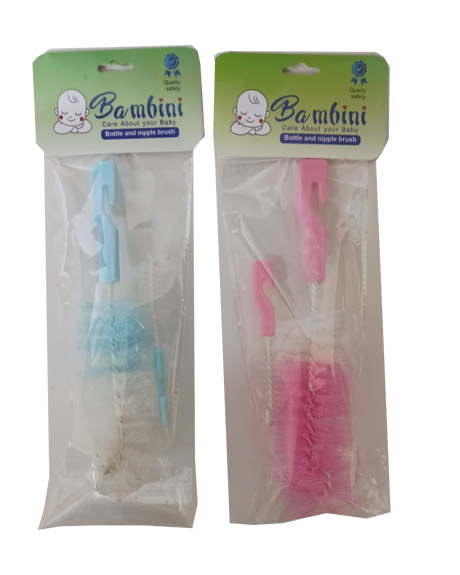 بامبينى فرشاة تنظيف ببرونة - Bambini cleaning bottle brush (No:815)