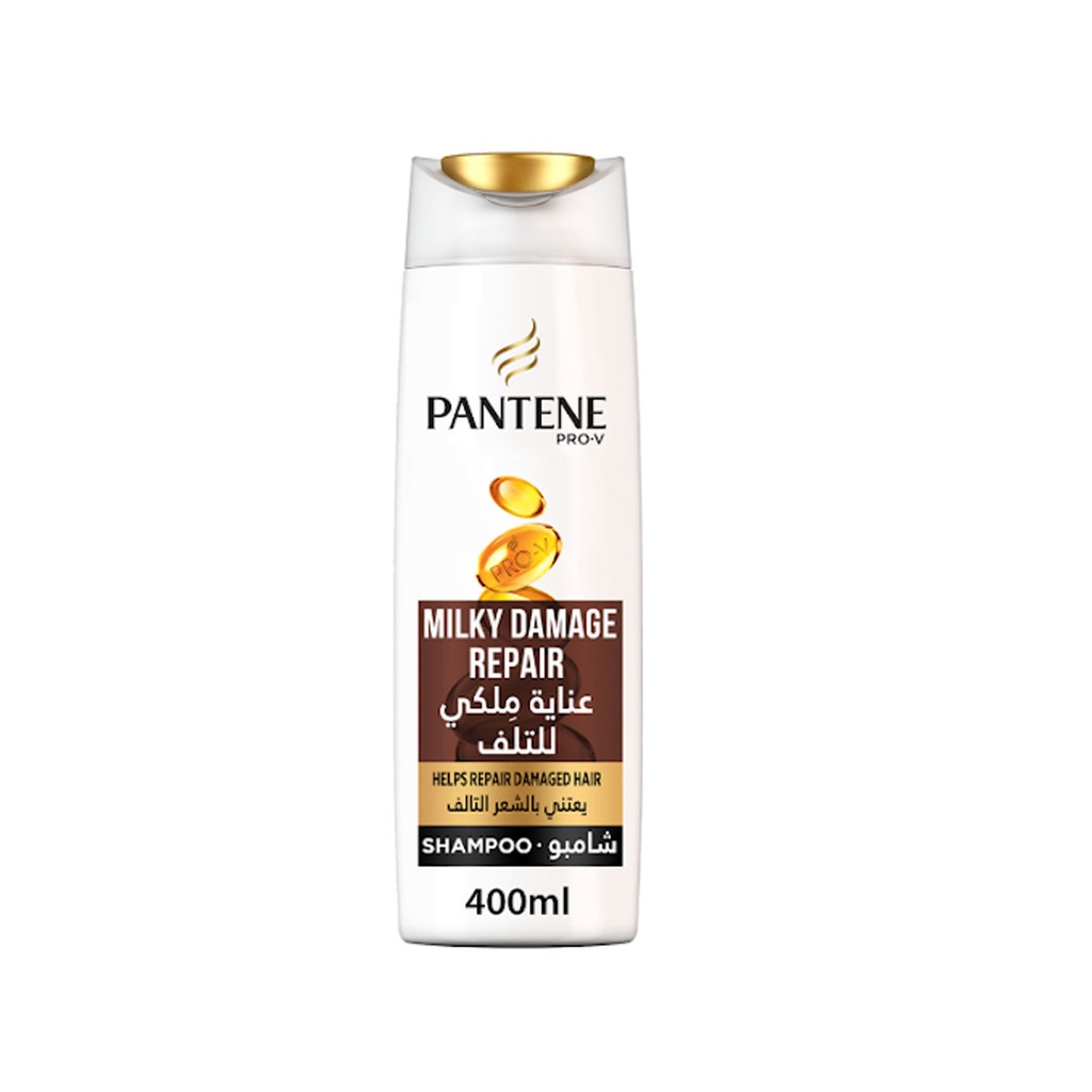 بانتين شامبو عناية ملكى للتلف - Pantene Shampoo Milky Damage Repair (400ml)
