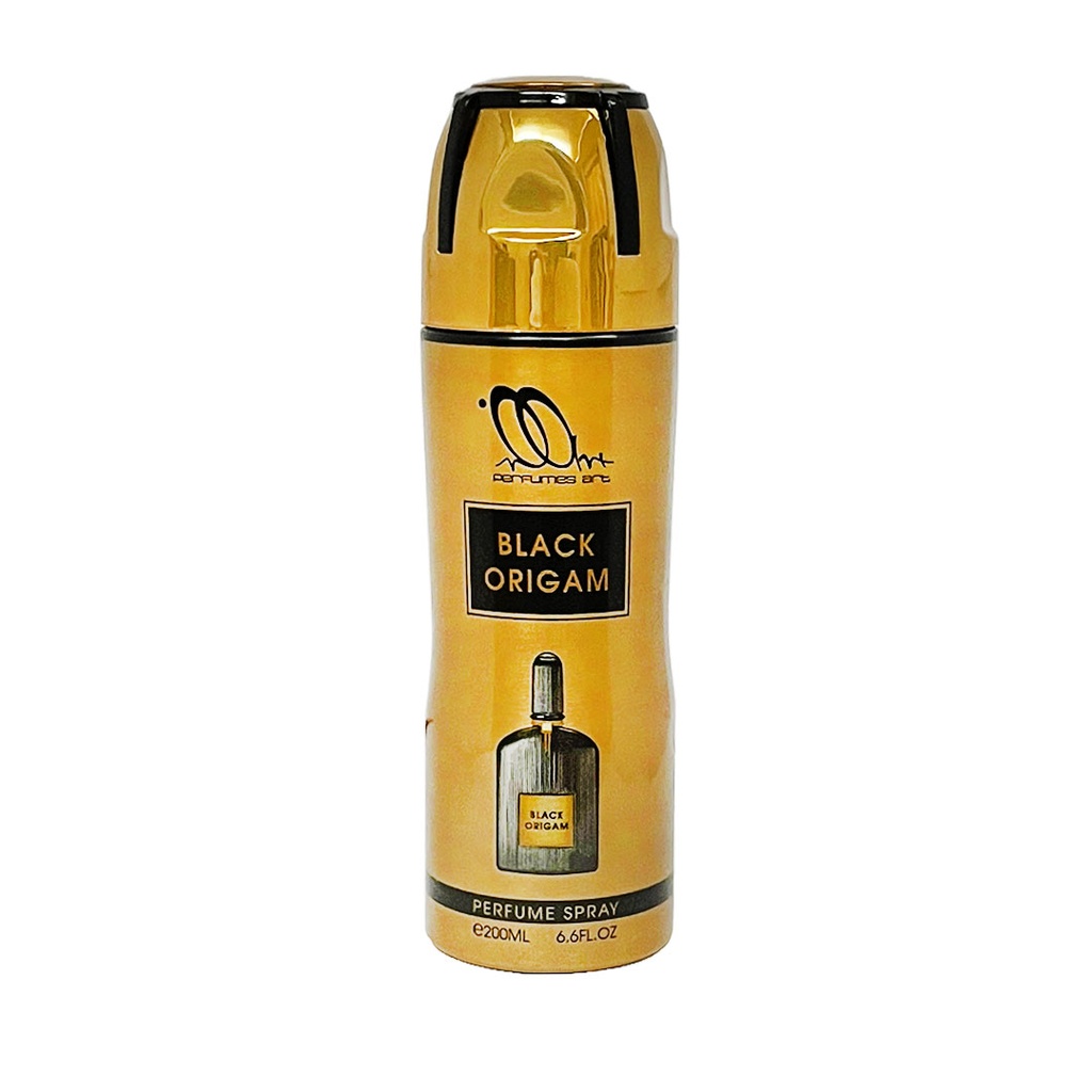برفيوم ارت سبراى بلاك اوريجام - Perfumes Art Spray Black Origam (200ml)