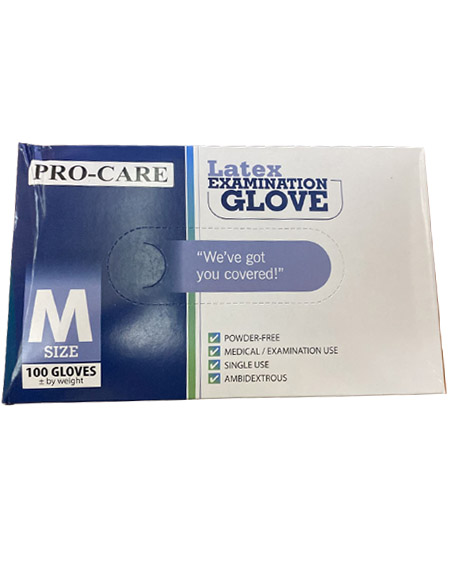 برو كير لاتكس - Pro Care Latex 100Psc (M)