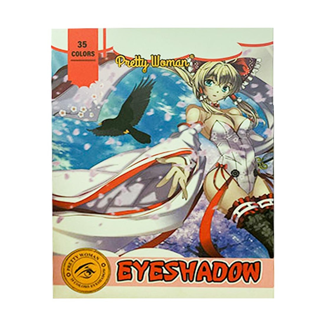 بريتى ومان ايشادو 35 لون - Pretty Woman Eyeshadow 35 Color (No:PWRB-02)