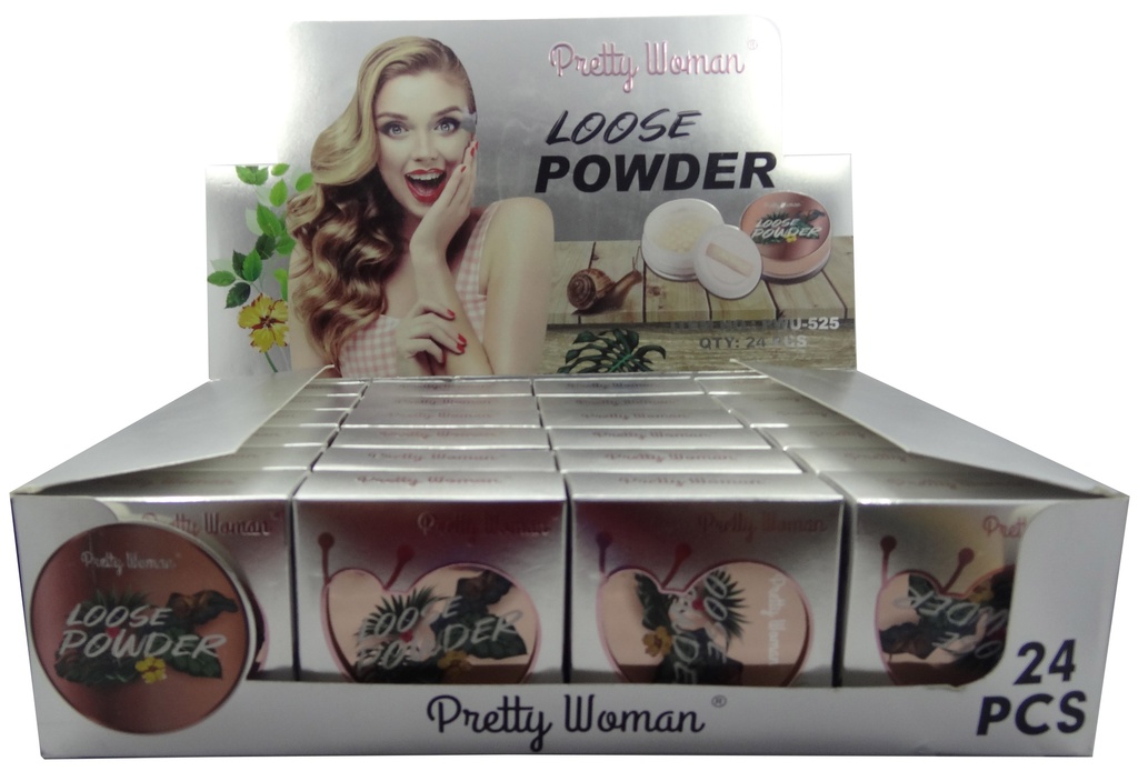 بريتى ومان لوس بودر - Pretty Woman Loose Powder No:PWU-525 (No:PWU-525)