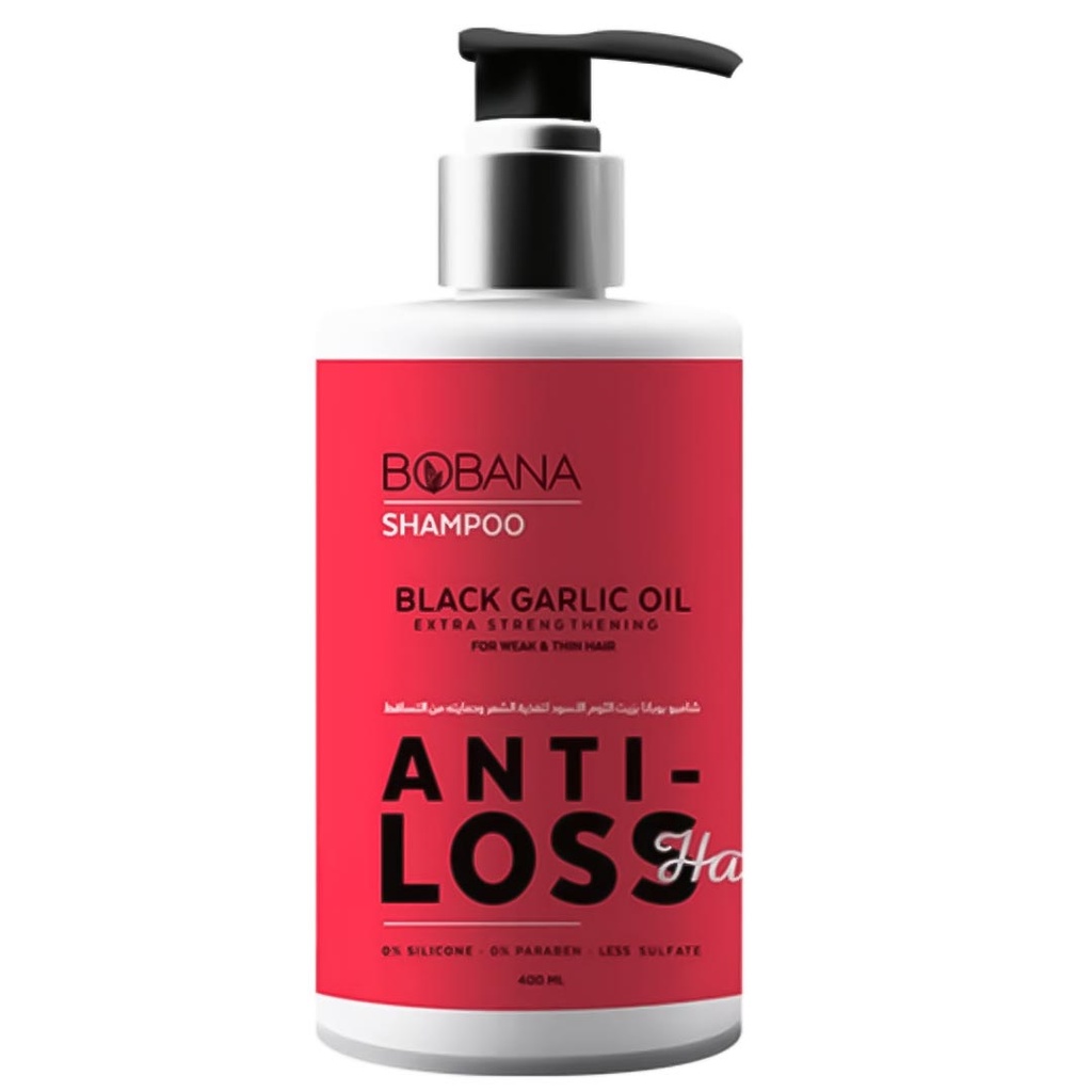 بوبانا شامبو - Bobana Shampoo (400ml, Black Garlik, without)