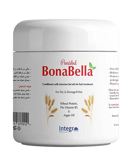 بونابيلا حمام كريم - Bonabella Hair Mask (450g, Apricot)