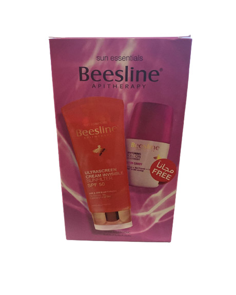 بيزلين حاجب للشمس - Beesline Sunfilter (60ml+50ml, + roll On Cotton Candy Free, 50)