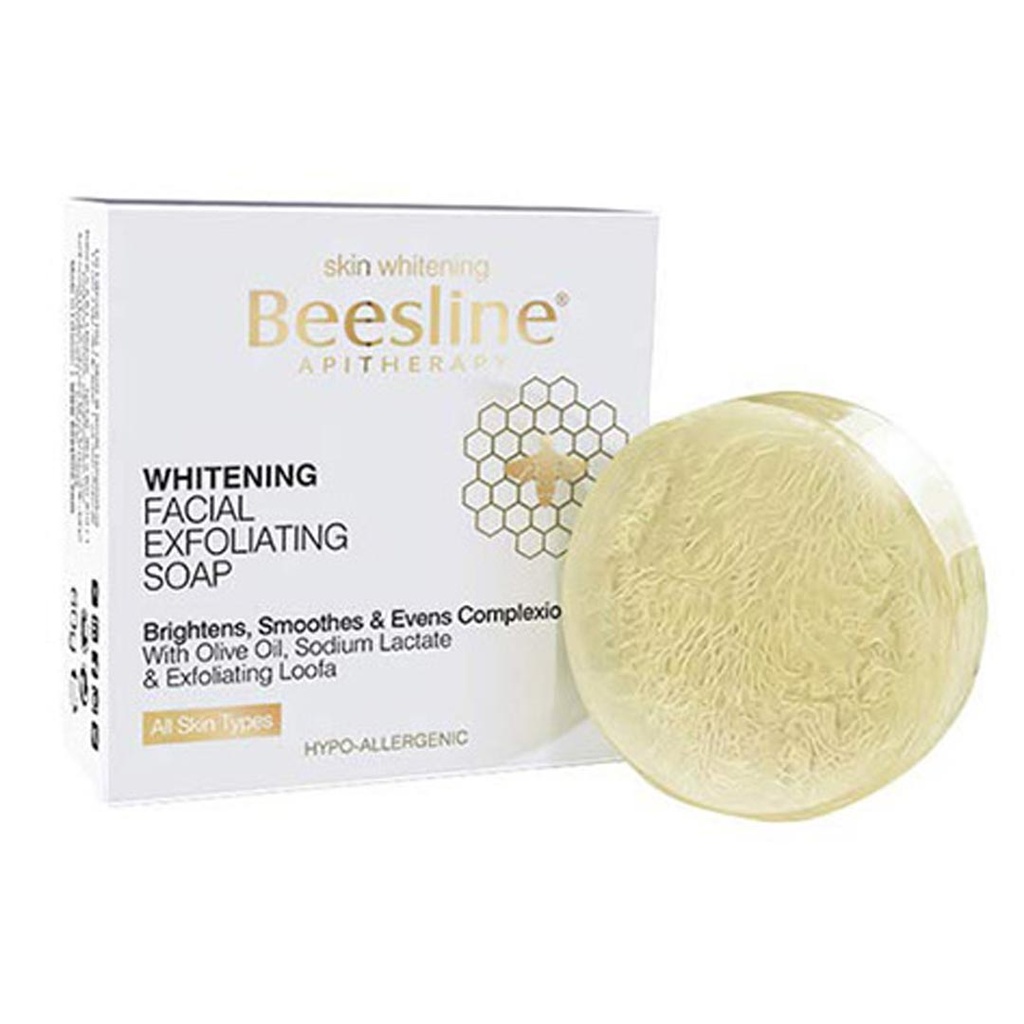 بيزلين صابونة مفتحة ومنعمة للوجه - Beesline Whitening Facial Exfoliating Soap (60g)