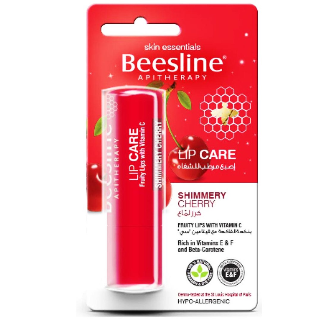 بيزلين مرطب شفاه - Beesline Lip Care (4g, Cherry)