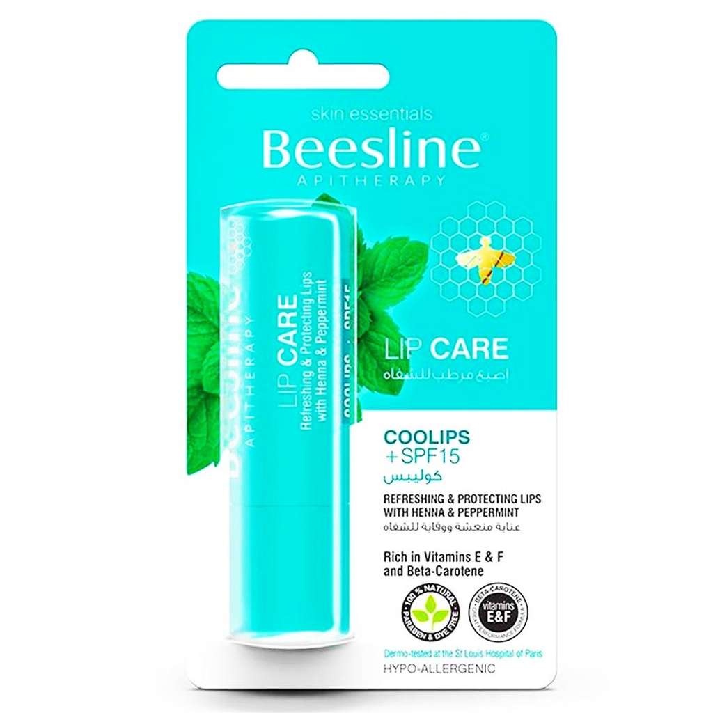 بيزلين مرطب شفاه - Beesline Lip Care (4g, Coolips SPF15)