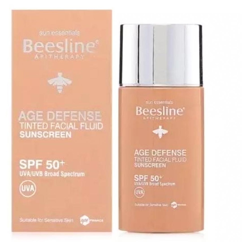 بيزلين وقاية للوجه من الشمس - Beesline Sun Screen (40ml, Medium, 50)