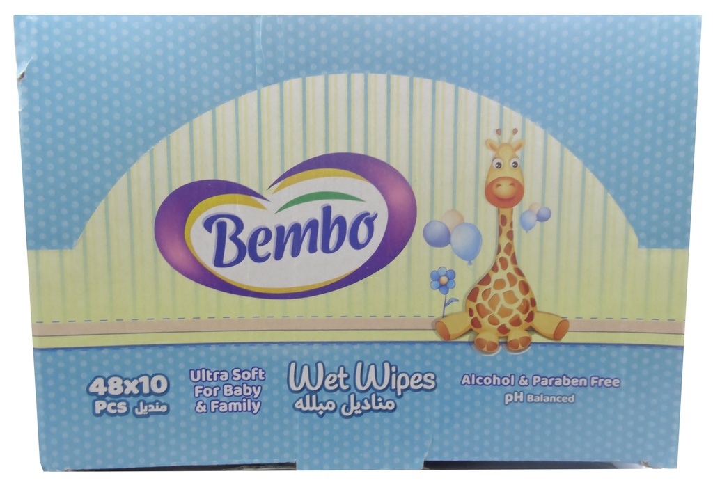 بيمبو مناديل - Bembo Wipes 48psc (10PC)