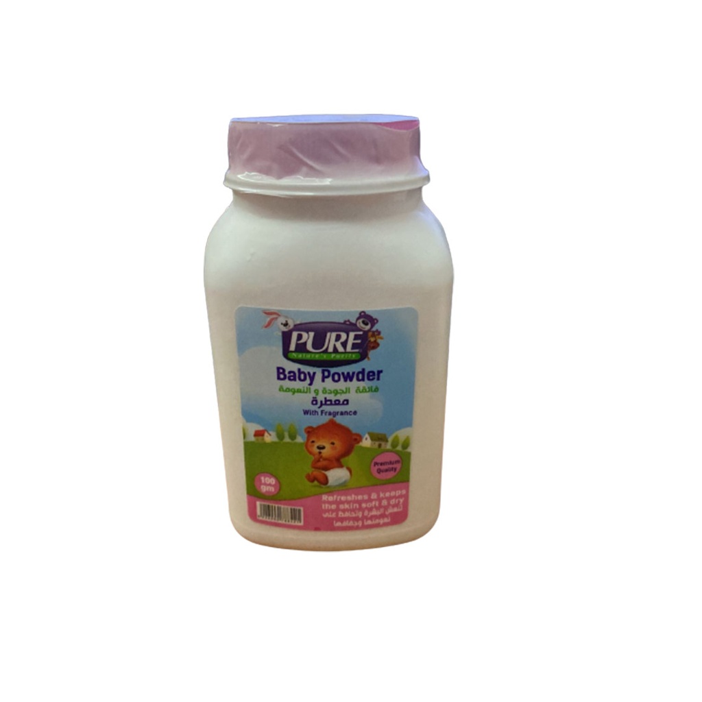 بيور بودر تلك - Pure Talc Powder (100 g, Perfumed)