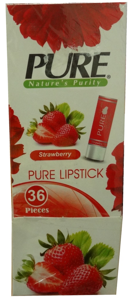 بيور مرطب شفاه - Pure Lip Care 3.6g (3.6g, Strawberry)