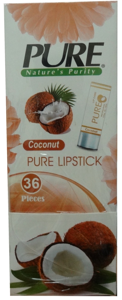 بيور مرطب شفاه - Pure Lip Care 3.6g (3.6g, Coconut)