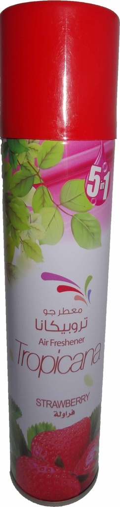 تروبيكانا ملطف جو - Tropicana Air Freshener (Spray, 300ml, Strawberry)