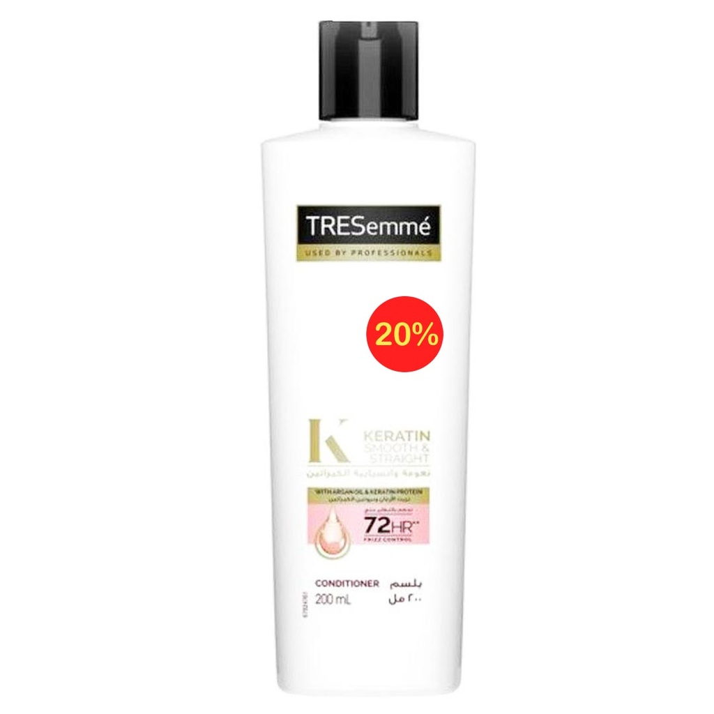 تريسمى بلسم ارجان و بروتين الكيراتين خصم 20% - TRESemme Conditioner Argan Oil & Protein Keratin Offer 20% (200ml)