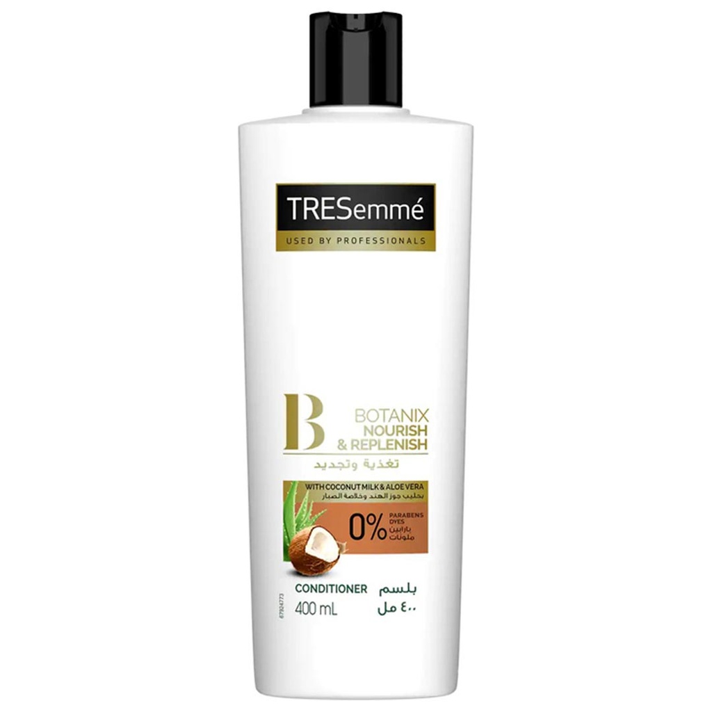 تريسمى بلسم جوز هند و صبار - TRESemme Conditioner Coconut & Aloe Vera (400ml)