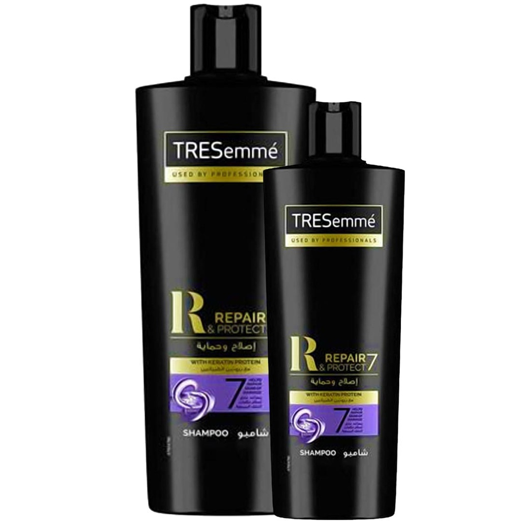 تريسمى شامبو بروتين الكيراتين 1+1 - TRESemme Shampoo Protein Keratin 1+1 (500ml+200ml)