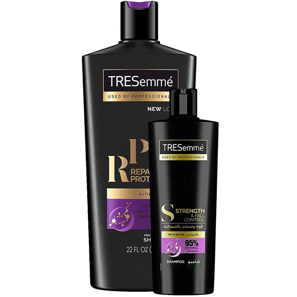 تريسمى شامبو بيوتين 1+1 - TRESemme Shampoo Biotin 1+1 (500ml+200ml)