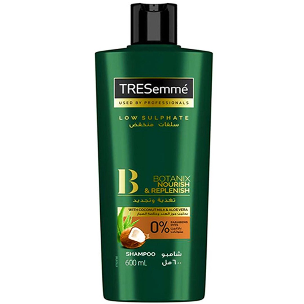 تريسمى شامبو جوز هند و صبار - TRESemme Shampoo Coconut & Aloe Vera (600ml)